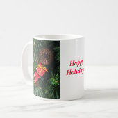 幸せな休日11ozのマグ1 コーヒーマグカップ (正面左)