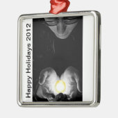 幸せな休日2012年 メタルオーナメント (左)