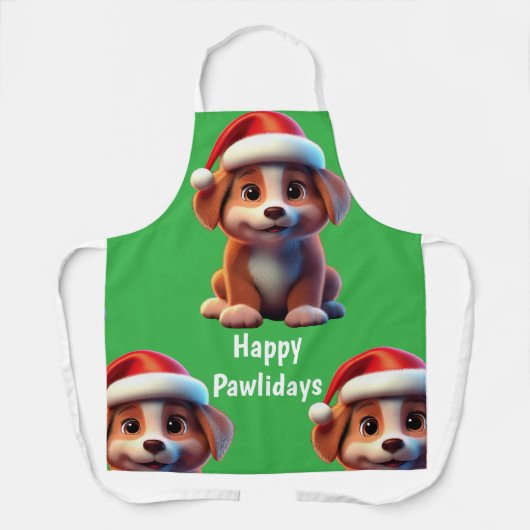 幸せな休日 エプロン (正面)