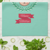 幸せな休日! キッチンタオル (折り畳み)