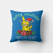 幸せな休日 クッション (裏面)