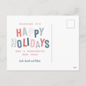 幸せな休日 シーズンポストカード (裏面)