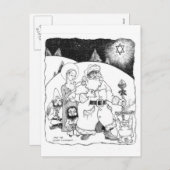 幸せな休日! シーズンポストカード (正面/裏面)