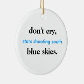 幸せな休日 セラミックオーナメント (右)