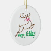 幸せな休日 セラミックオーナメント (右)