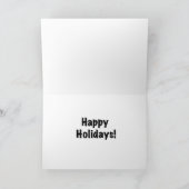 幸せな休日、ソマリ族猫のスタイル シーズンカード (内部)