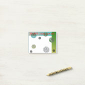 幸せな休日 ポストイット (デスク上)