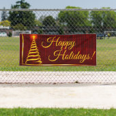 幸せな休日 横断幕 (インサイチュ)