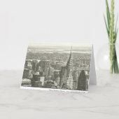 幸せな休日-雪のニューヨークシティ シーズンカード (裏面)