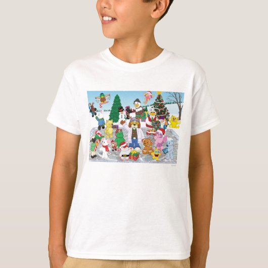 幸せな休日! Tシャツ (正面)