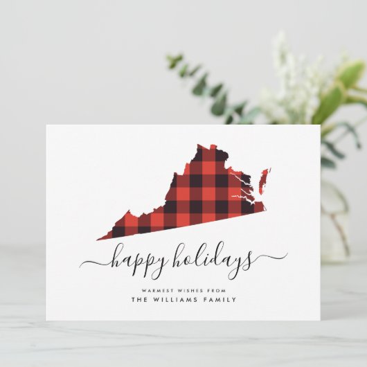 幸せな休暇ヴァージニアからの温かい願い (スタンド正面)