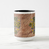 幸せな先生の日のマグカップ – 感謝のギフト マグカップ (中央)