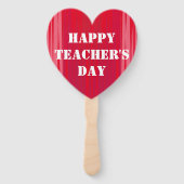 幸せな先生の日 ハンドファン (裏面)