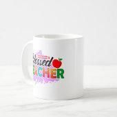 幸せな先生 コーヒーマグカップ (正面左)