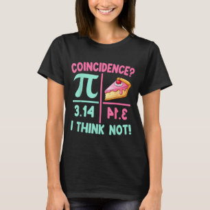 幸せな円周率の日 数学愛好家 教師のための Pi イコール パイ Tシャツ