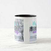 幸せな冬の日 マグカップ (中央)