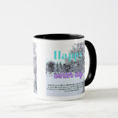 幸せな冬の日 マグカップ (正面右)