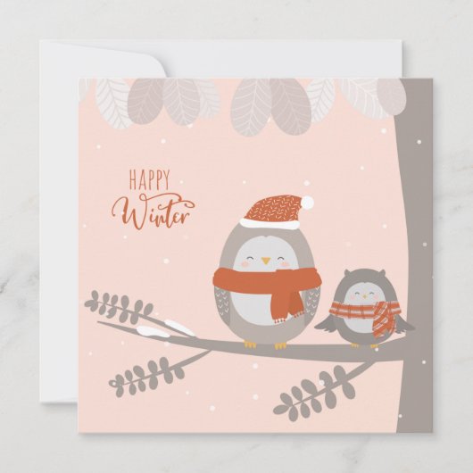 幸せな冬 シーズンカード (正面)