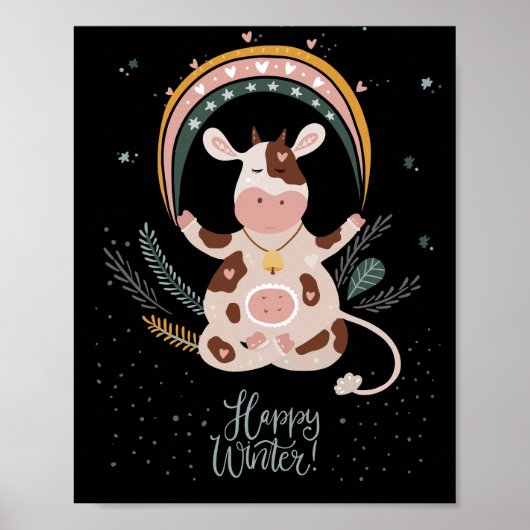 幸せな冬 ポスター (正面)