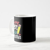 幸せな初日に戻るSchoへようこそ コーヒーマグカップ (正面左)