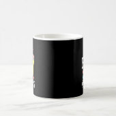 幸せな初日に戻るSchoへようこそ コーヒーマグカップ (中央)