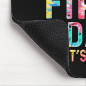 幸せな初日に戻るSchoへようこそ マウスパッド (コーナー)