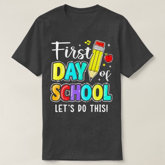 幸せな初日に戻るSchoへようこそ Tシャツ (デザイン正面)