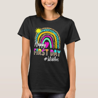 幸せな初日に戻るSchoへようこそ Tシャツ