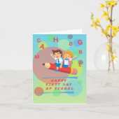 幸せな初日 カード (黄色い花)