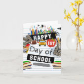 幸せな初日 カード (黄色い花)