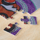 幸せな制動機の魚 ジグソーパズル (側面)