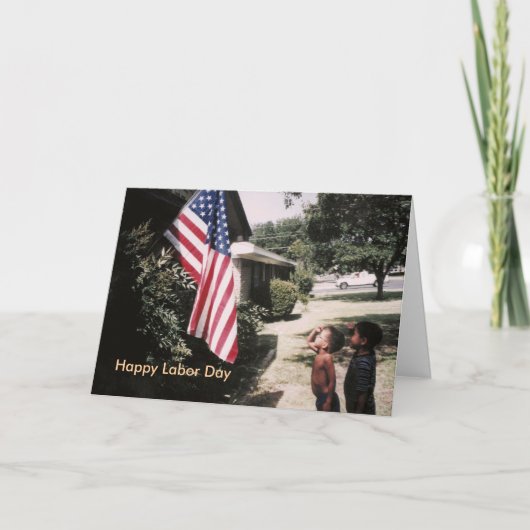 幸せな労働の日 シーズンカード (正面)