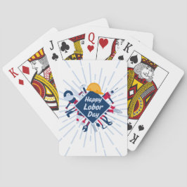 幸せな労働日の連休 トランプ