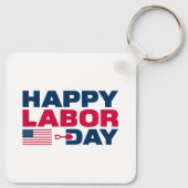 幸せな労働日、自由あなたの人生 キーホルダー (裏面)