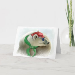 幸せな動物のシリーズ「8」 カード