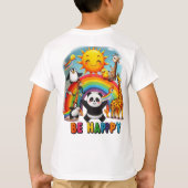 幸せな動物 Tシャツ (裏面)