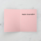 幸せな卒業 カード (内部)