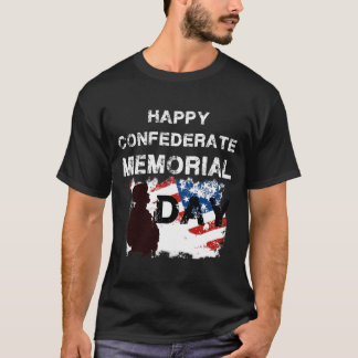 幸せな南軍記念日 Tシャツ