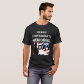 幸せな南軍記念日 Tシャツ (正面フル)