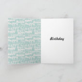 幸せな単語の水 カード (内部)