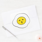 幸せな卵 スクエアシール (封筒)