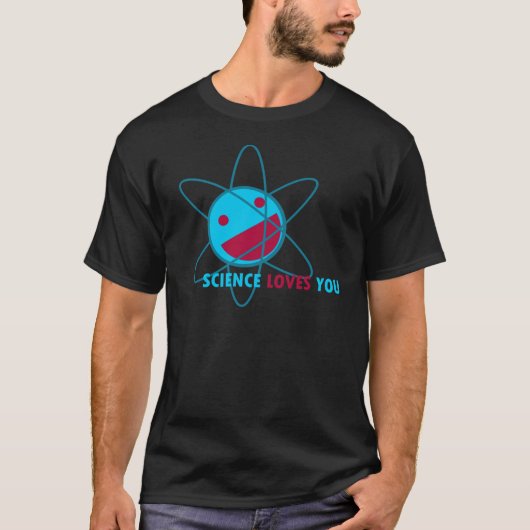 幸せな原子のコレクション Tシャツ (正面)