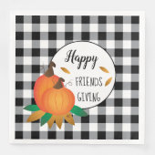 幸せな友情と感謝祭バッファローチェック (正面)