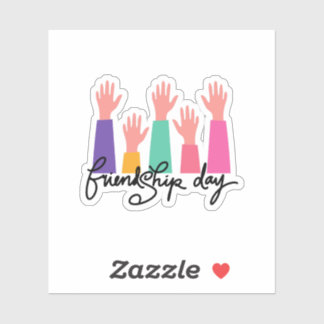 幸せな友情の日 シール