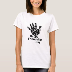 幸せな友情の日 Tシャツ