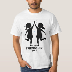幸せな友情の日 Tシャツ