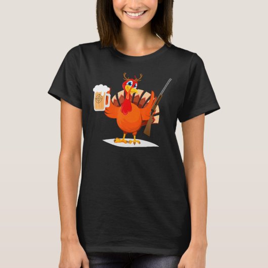 幸せな友情トルコの友与え達の感謝 Tシャツ (正面)