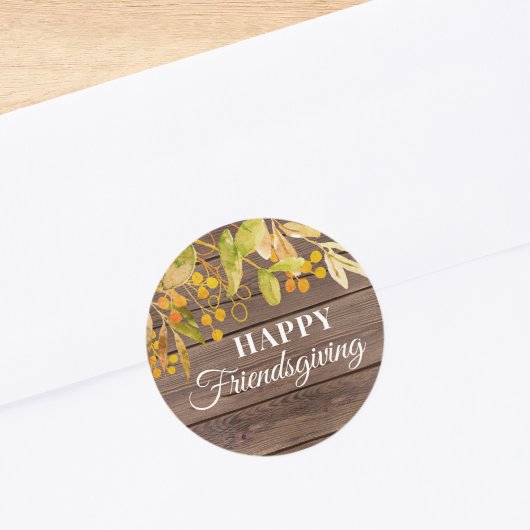 幸せな友情 ラウンドシール