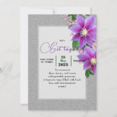 幸せな友情 招待状 (正面)