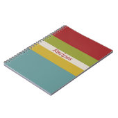 幸せな台所レシピのノート ノートブック (左側)